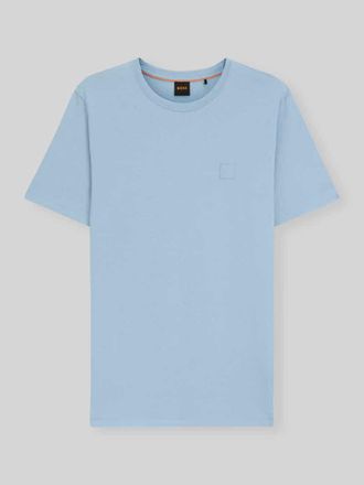 Boss Orange by Hugo Boss BOSS Orange Regular Fit T-Shirt aus reiner Baumwolle Modell TALES in Hellblau, Gr&ouml;&szlig;e XXXL