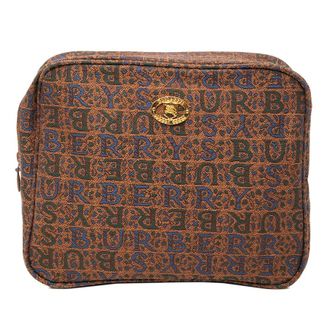 Burberry Pre-owned Burberry Canvas Pouch Unisex B83ANBS4O5CTKHKJ