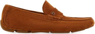 Ferragamo Gancini loafers met penny slot - Bruin