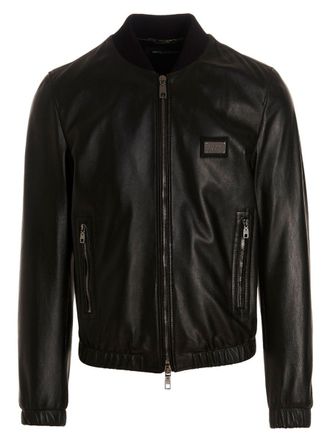 Dolce & Gabbana Leather Jacket