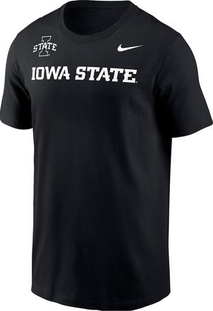 Nike Iowa State Cyclones Nike Mens NCAA Cotton T-Shirt in Black | M11332P475IAST-BLK