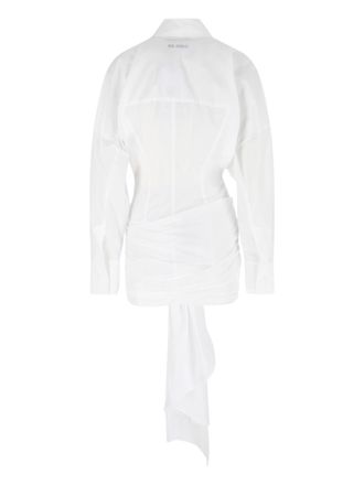 The Attico Womens Dresses White Cotton