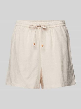 Vero Moda Loose Fit Shorts mit Leinen-Anteil Modell MICHELLE in Beige, Größe XS