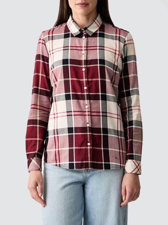 Barbour Bredon Tartan Cotton Shirt with a Concealed Button Placket