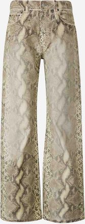 Acne Studios Printed Denim Pants