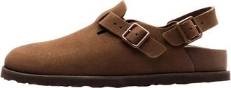Birkenstock (WMNS) Birkenstock 1774 IV Tokio Suede Sandals Carafe Brown 1026704