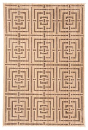 Safavieh Alfombra poli&eacute;ster giallo/neutrale 122 x 183 cm