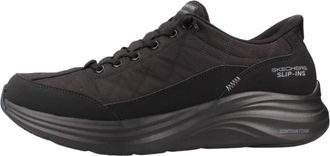 Skechers Contour Foam Cozy Fit - Heren - Sneakers - Zwart - 42 EU - Schoenen