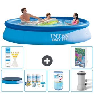 Intex Piscina Easy Set Redonda - 366x76 Cm - 7-piezas S34
