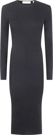 Fear of God Abito midi a coste - Nero