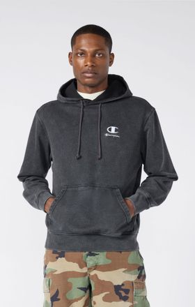 Champion Kapuzensweatshirt CHAMPION, Herren, Gr. XL (52), schwarz (nbk), Obermaterial: 70% Baumwolle, 30% Polyester, Sweatshirts Kapuzensweatshirt