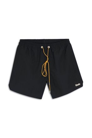 Rhude CLASSIC LOGO SWIMSHORTS Size: XL, colour: BLACK