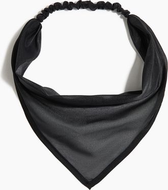 H&M Zartes Haartuch - Schwarz