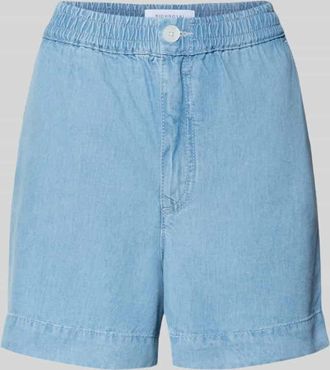 Rich & Royal Shorts aus Lyocell in Denim-Optik in Hellblau, Gr&ouml;&szlig;e 34