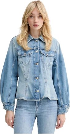 Liu Jo Denim Overshirt - Dames - Spijkerjassen - Blauw - M - Denim - Jassen