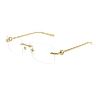 Gucci Glasses, unisex, Yellow, Size: ONE SIZE Stylish Eyewear Gg1703O-003