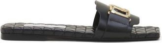 Lanvin Mother & Daughter Flat Mule in Black at Nordstrom, Size 39