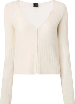 Pinko Cardigans - Dames - Vesten - Wit - S - Truien & Vesten