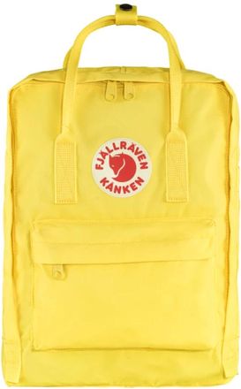 Fj&auml;llr&auml;ven Klassieke Rugzak voor Dagelijks Gebruik - Heren - Rugzakken - Geel - ONE Size - Tassen