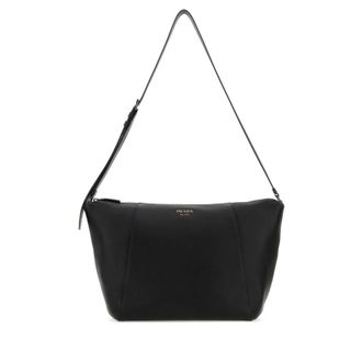 Prada Black Leather Crossbody Bag