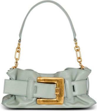 Balmain Mini Anthem Leather Clutch Bag