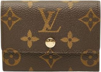 Louis Vuitton Pre-owned Wallets, female, Brown, Size: ONE SIZE Pre-owned Monogram Coin Case