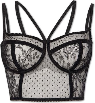 Dolce & Gabbana Mujer, Ropa interior, Negro, Talla: L