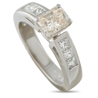 Luxury Bazaar 14K White Gold 1.72ct Diamond Ring MF28-070226