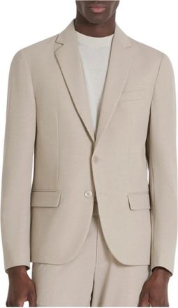 Antony Morato Slim Fit Americana Jack in Zand - Heren - Blazers - Beige - S - Jassen