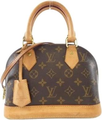 Louis Vuitton Pre-owned Handbags, female, Brown, Size: ONE SIZE Pre-owned Alma BB Handbag