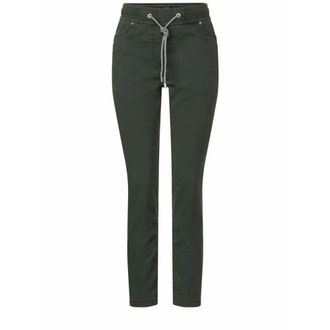 Cecil Slim-fit jeans - Dames - Jeans - Groen - Maat: 2XL