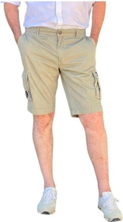 Aeronautica Cargo Short - Heren - Korte Broeken - Groen - M - Katoen - Korte Broeken