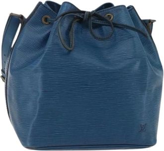 Louis Vuitton Pre-owned Bucket Bags, female, Blue, Size: ONE SIZE Pre-owned Vintage Bucket Bag