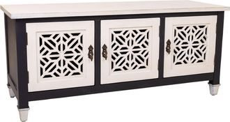 Wanderlust Deco Wanderlust Deco - Mueble Bajo De Madera Blanco 105,5x40x46
