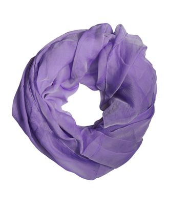 Dolce & Gabbana Womens Silk Shawl Purple