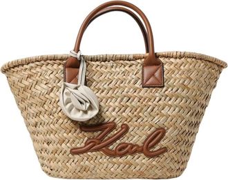 Karl Lagerfeld Mujer, Bolsos, Beige, Talla: ONE Size