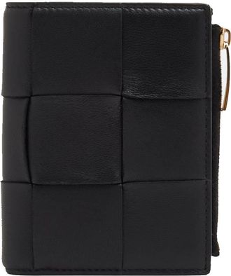 Bottega Veneta Small Cassette Bi-Fold Zip Wallet