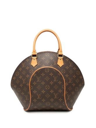 Louis Vuitton 1999 Monogram Ellipse MM handbag - women - Leather/Fabric - One Size - Brown