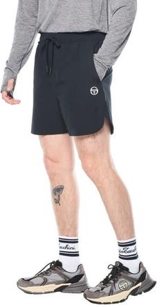 Sergio Tacchini Affondo Performance Short in Black Beauty at Nordstrom, Size Xxx-Large