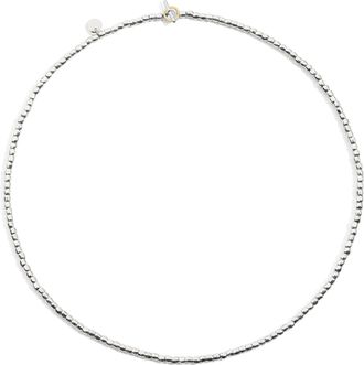 Dodo COLLANA MINI GRANELLI ARGENTO