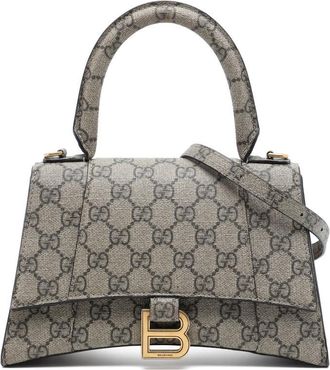 Gucci Pre-owned Gucci Small The Hacker Project GG Supreme Hourglass Satchel Ladies D8PTWCPDHOXFG5T5
