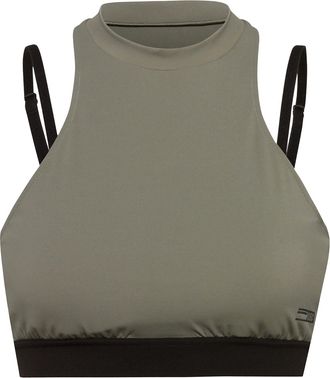 HUGO BOSS Hugo Dames/Dames Demalina Gewaad Top (Groen, Zwart)