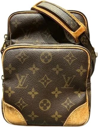 Louis Vuitton Pre-owned Amazon Monogram Shoulder Bag - - Pre-owned - Donna - Marrone - ONE SIZE