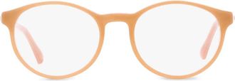 Jimmy Choo Eyewear pantos-frame glasses - women - Acetate - One Size - Orange