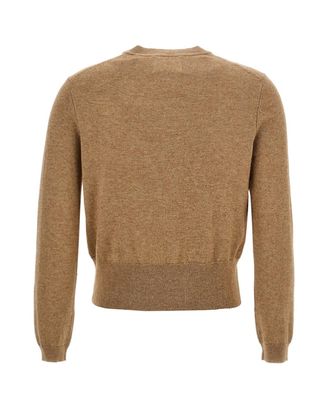 Isabel Marant Womens Cardigan Newton Camel Cotton Wool Cardigans Sweater