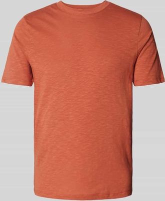 Mc Neal T-Shirt mit Stehkragen in Terra, Größe XXXL