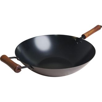 Joyce Chen Carbon Steel Ceramic Nonstick Wok, 14-Inch in Black at Nordstrom
