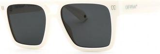 Off-white SPRINGFIELD 0107 Mens Sunglasses White Size 56