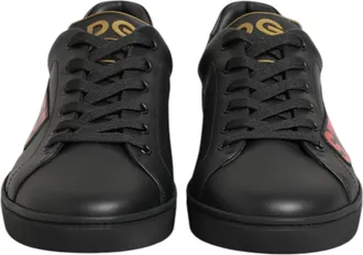Dolce & Gabbana Black Street Life Low Top Men Sneakers Mens Shoes
