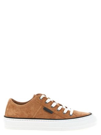 Brunello Cucinelli Brown Lace Up Sneakers
